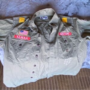 BAPE size L army green